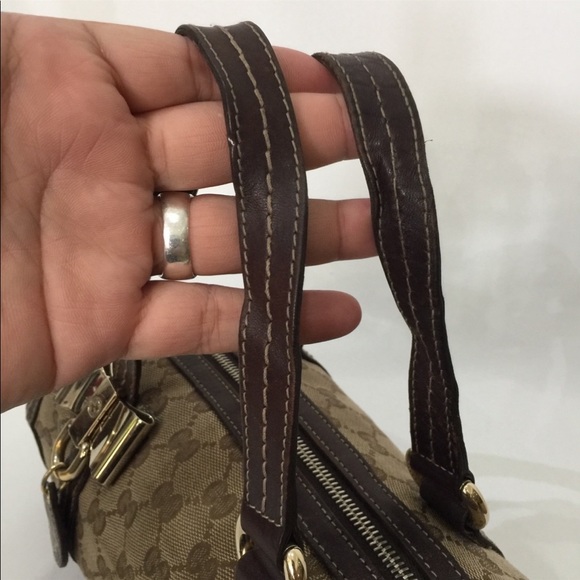 Gucci ebony monogram Mini Duchessa Boston Bag - Picture 9 of 15
